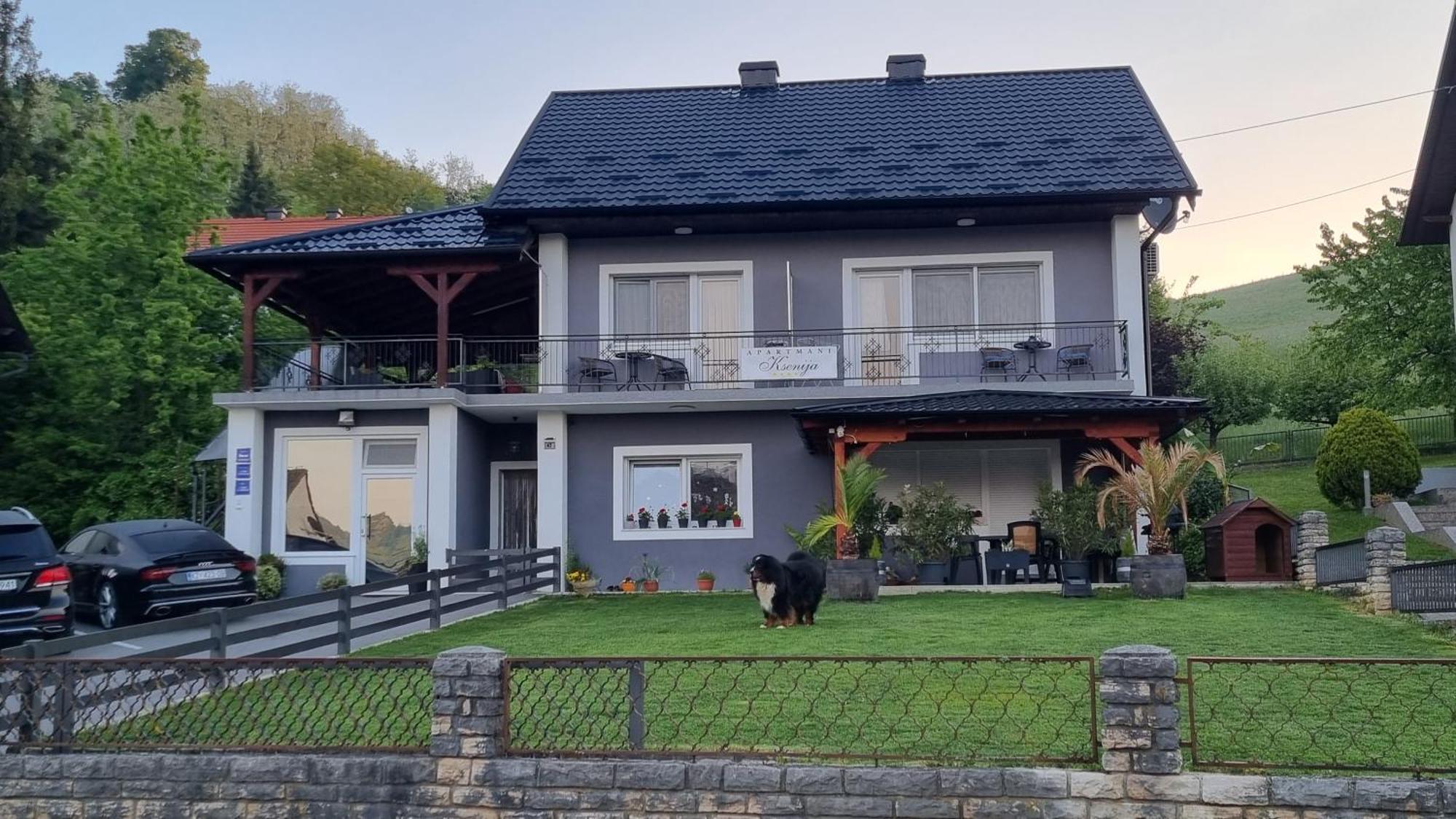 Apartmani Ksenija Krapinske Toplice Eksteriør billede